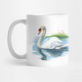 White Swan Mug